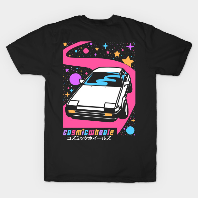 AE86 SPACE TRAVEL TEE v2 by COSMICWHEELZ